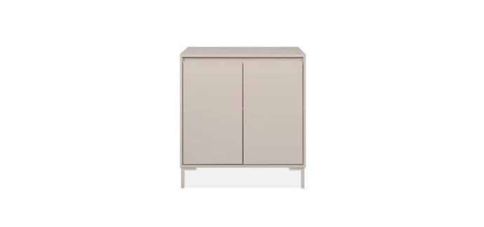 JoyBuy: Korsika 01A Meuble de Rangement L.81 x P.40 x H.87 cm à 74,5€ (au lieu de 176,9€)