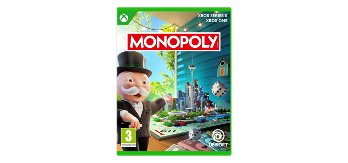 Cultura: Monopoly 2024 (Xbox) à 5,99€ (au lieu de 19,99€)