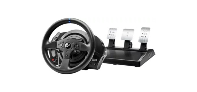 Boulanger: Volant pédalier T300RS (PS4, PS3, PC) à 299,99€ (au lieu de 429,99€)