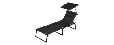 LIDL: LIVARNO Bain de soleil Houston - Aluminium, 5 positions, pare-soleil à 47,99€ (au lieu de 69,99€)