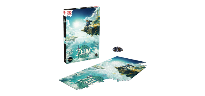 E.Leclerc: Puzzle Zelda TOTK (1000 pièces) à 7,72€ (au lieu de 22,99€)