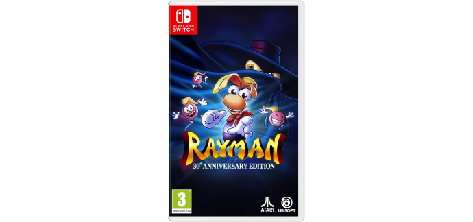 Amazon: Rayman 30ème anniversaire (Switch) à 24,99€ (au lieu de 34,99€)