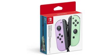 JoyBuy: Nintendo Switch Joy-Con Violet pastel/Vert pastel à 64,9€ (au lieu de 89,99€)