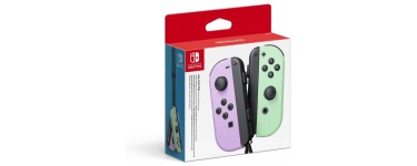 JoyBuy: Nintendo Switch Joy-Con Violet pastel/Vert pastel à 64,9€ (au lieu de 89,99€)