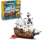 Amazon: LEGO® Creator 3-en-1 Bateau Pirate Mythique (31387) à 77,9€ (au lieu de 99,99€)
