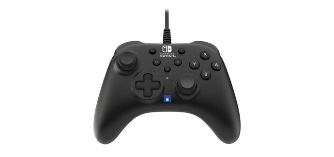 JoyBuy: HORI Manette filaire Horipad Turbo pour Switch - Noir à 10€ (au lieu de 29,99€)