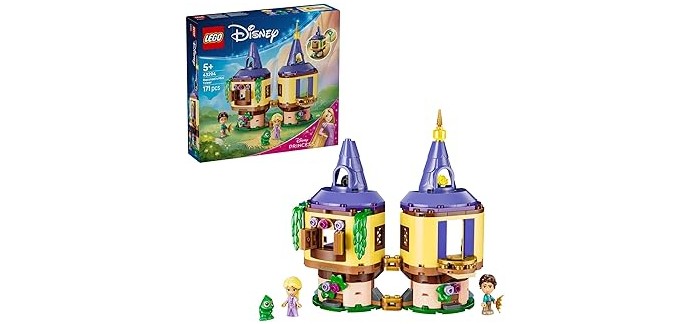 Amazon: LEGO® Disney Princess La Tour de Raiponce (43294) à 15,9€ (au lieu de 19,99€)