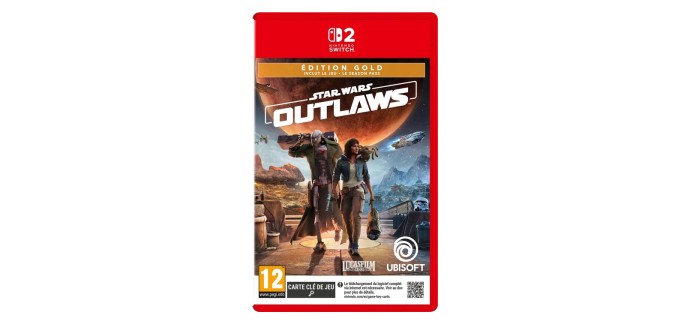 Micromania: Star Wars Outlaws Gold Edition (Switch 2) à 34,99€ (au lieu de 59,99€)