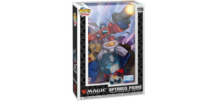 Amazon: Funko Pop Comic Optimus Prime Transformers X Magic à 13,5€ (au lieu de 27€)