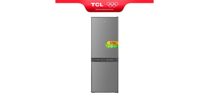 JoyBuy: TCL RF225BID0FR Combiné réfrigérateur-congélateur 121L/52L classe D à 237€ (au lieu de 349€)