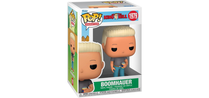 Amazon: Funko Pop TV King of The Hill Boomhauer à 11,91€ (au lieu de 16,00€)