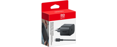 E.Leclerc: Adaptateur Secteur Switch 2 (Switch 2) à 17,49€ (au lieu de 27,99€)