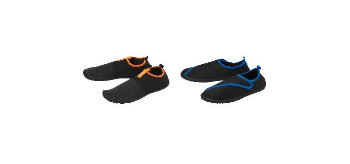 LIDL: CRIVIT Chaussures aquatiques homme à 5,99€ (au lieu de 7,99€)