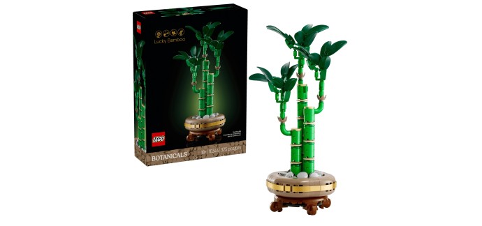 Amazon: LEGO® Botanique Le Bambou de la Chance (10344) à 16,99€ (au lieu de 19,99€)