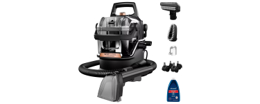 Boulanger: Nettoyeur détacheur Bissell SpotClean Hydrosteam Pro B3700N - 1000W, vapeur à 199,99€