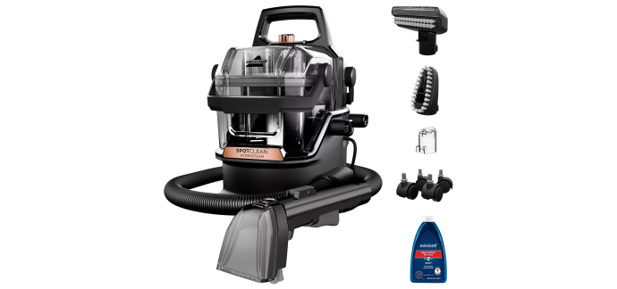 Boulanger: Nettoyeur détacheur Bissell SpotClean Hydrosteam Pro B3700N - 1000W, vapeur à 199,99€