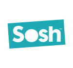 Sosh: Forfait mobile - Appels/SMS/MMS illimités + 100 Go (20 Go EU/DOM) à 9,99€