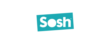 Sosh: Forfait mobile - Appels/SMS/MMS illimités + 100 Go (20 Go EU/DOM) à 9,99€