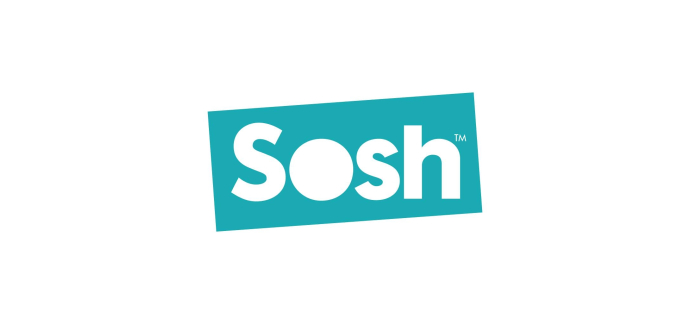 Sosh: Forfait mobile - Appels/SMS/MMS illimités + 100 Go (20 Go EU/DOM) à 9,99€