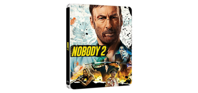 Fnac: Nobody 2 Édition Limitée Steelbook (4K Ultra HD) à 17,5€ (au lieu de 34,99€)