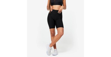 Decathlon: DOMYOS Cycliste taille haute Fitness Cardio Femme Noir à 5,99€ (au lieu de 8,99€)
