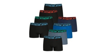 Amazon: Lot de 8 Boxers homme Athena My Petit Prix - Coton Stretch, Oeko-Tex, S-3XL à 26,5€ (au lieu de 46€)