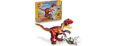 Amazon: LEGO® Creator 3-en-1 Le Dinosaure Féroce (31379) à 17€ (au lieu de 24,99€)