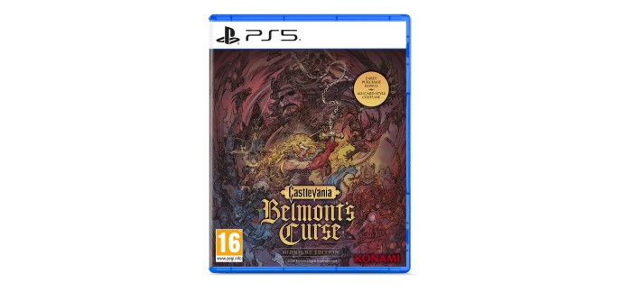Amazon: Castlevania Belmont's Curse Midnight Edition sur PS5 à 29,99€ (au lieu de 39,95€)