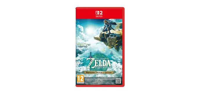 JoyBuy: The Legend of Zelda Tears of the Kingdom - Switch - Version Française à 59,9€ (au lieu de 79,99€)