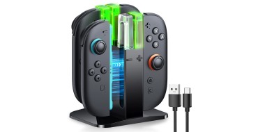 Amazon: Chargeur Manette pour Joy Con 2 à 4,97€ (au lieu de 13,19€)