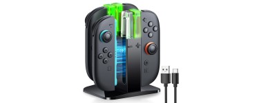 Amazon: Chargeur Manette pour Joy Con 2 à 4,97€ (au lieu de 13,19€)