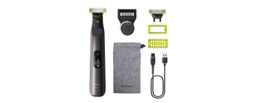 Amazon: Philips OneBlade Pro 360 QP6552/30 - Tondeuse visage+corps à 44,79€ (au lieu de 77,83€)