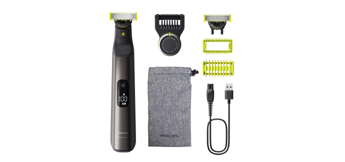 Amazon: Philips OneBlade Pro 360 QP6552/30 - Tondeuse visage+corps à 44,79€ (au lieu de 77,83€)