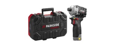 LIDL: PARKSIDE PERFORMANCE Visseuse à chocs sans fil PDSSAP 12 A1 - 170 Nm, 12 V à 14,99€