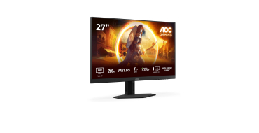 Amazon: Ecran PC 27" AOC 27G4HRE - 200Hz, 0,5ms, Fast IPS à 99,99€ (au lieu de 120,30€)