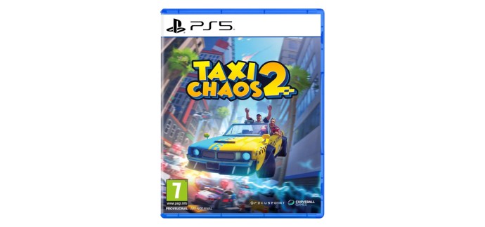Carrefour: Taxi Chaos 2 (PS5) à 24,99€ (au lieu de 29,99€)