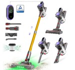 JoyBuy: Monsga MV3 aspirateur balai sans fil - 55 kPa, 550 W, autonomie 55 min, anti-emmêlement - écran à 69
