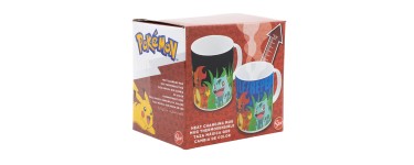 Amazon: Mug Stor Thermoreactif Pokémon - 325 ml céramique à 6€ (au lieu de 11,63€)