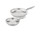 Amazon: Lot de 2 Poêles Tefal Virtuoso E492S225 - Inox, 24 & 28cm, Induction à 37,99€ (au lieu de 59,9€)