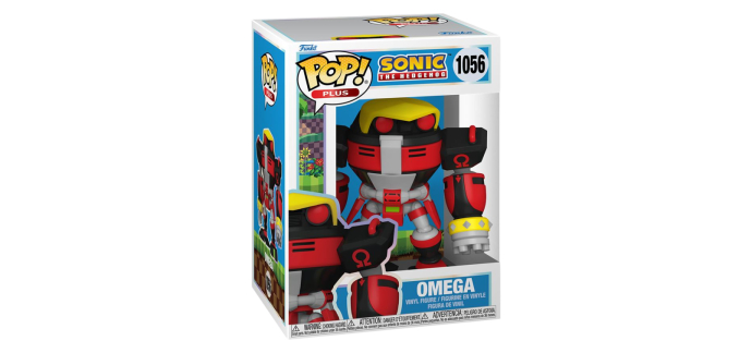 Fnac: Figurine Funko Pop Plus Sonic Omega à 4€ (au lieu de 16,99€)