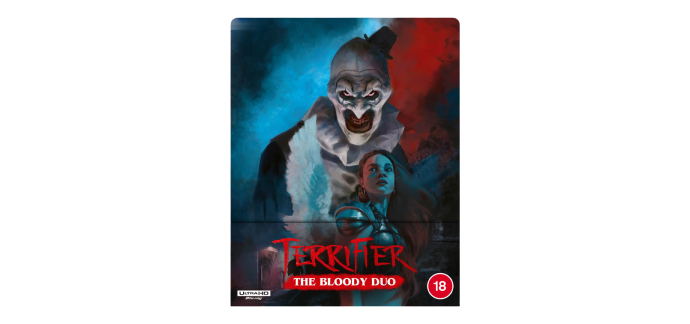 Fnac: Terrifier Bloody Duo 4K Steelbook (Blu-ray 4K) à 45,09€ (au lieu de 60,99€)
