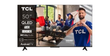 Conforama: Téléviseur QLED TCL 50S5L - UHD 4K 50" (126 cm) à 283,89€ (au lieu de 378,52€)