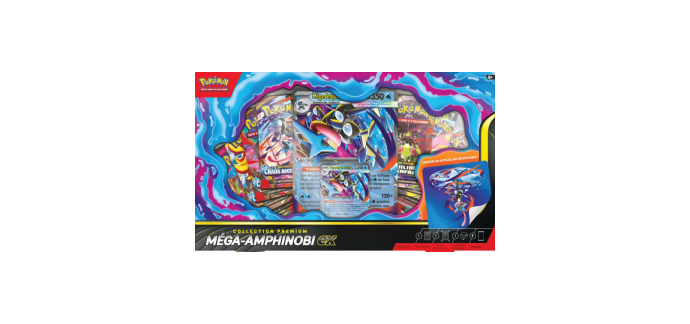 Fnac: Collection Premium Méga-Amphinobi ex Pokémon JCC à 49,99€ (au lieu de 59,99€)