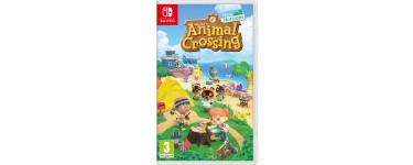 Amazon: Animal Crossing New Horizons - Nintendo Switch (Boîtier Italien) à 32,15€ (au lieu de 49,99€)