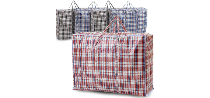 Amazon: Lot de 5 sacs à linge Requisite Needs - Charge 30Kg, 80 x 60 x 28 cm à 10,87€ (au lieu de 23,72€)