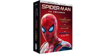 Amazon: Blu-Ray & 4K Ultra HD Spider-Man Trilogie  Homecoming, Far From Home & No Way Home à 24,49€