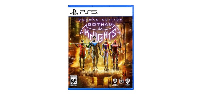 Amazon: Gotham Knights Deluxe Edition (PS5) à 21,36€ (au lieu de 59,99€)