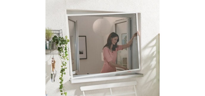 LIDL: Fenêtre Moustiquaire en aluminium adaptable Livarno Home à 9,99€ (au lieu de 19,99€)
