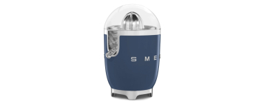 Darty: Presse-agrumes Smeg CJF11NBEU - Cône et filtre Inox, 70W à 79,99€ (au lieu de 129,99€)