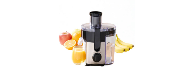 JoyBuy: Centrifugeuse verticale Ochama - Extracteur de jus à froid, 400 W à 17,99€ (au lieu de 39,99€)